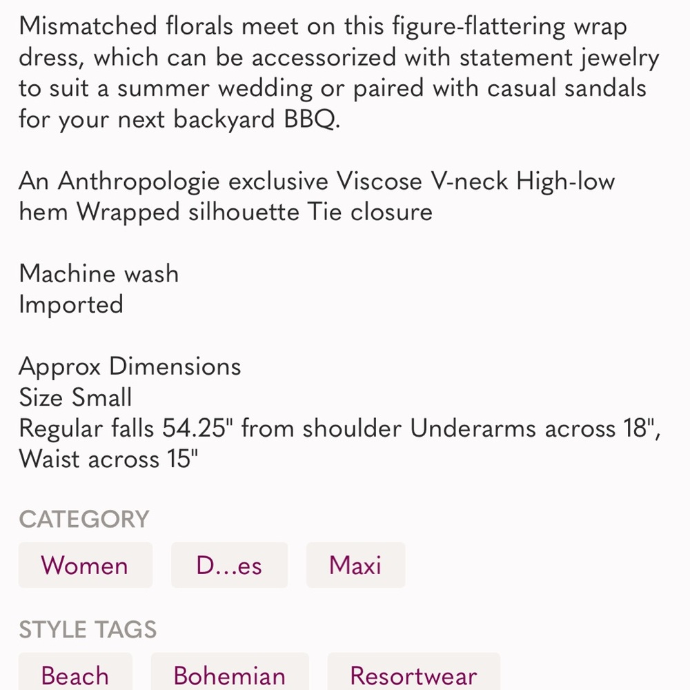 Floral Wrap Dress by Farm Rio - Picture 12 of 12